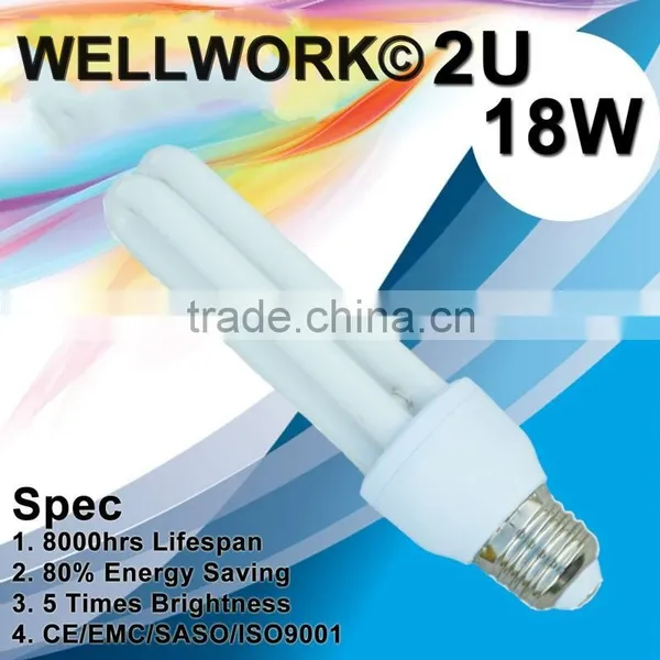2U 18W T4 Energy Saving Lamp/Energy Saving/Energy Saver/Save Energy E27/B22/E14