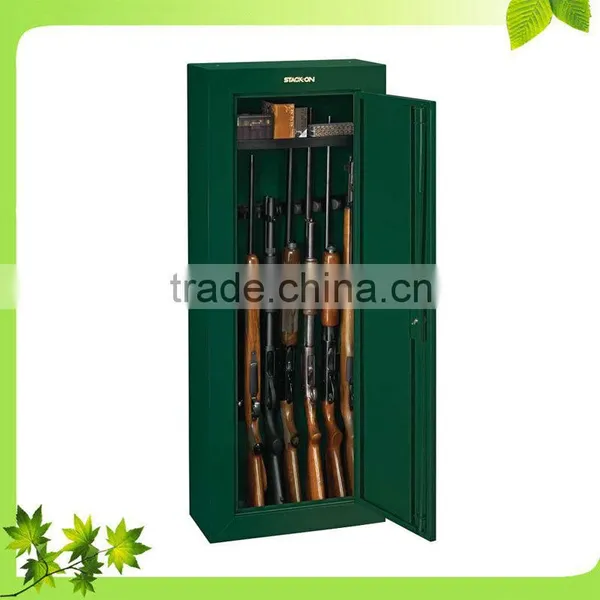 Portable Gun Cabinet Laptop Size Hotel Safe Anti-burglary Money Steel Fingerprint Safe Box Grey Home Digital Safe Deposit Box photo-2
