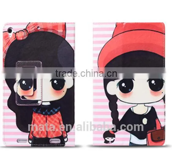 Wholesale Painting Cartoon Leather Cover Case For Ipad photo-4