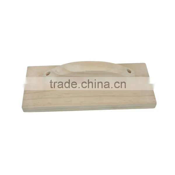 High Quality Solid Wood Pine Wooden Plastering Trowel Float Trowel photo-4