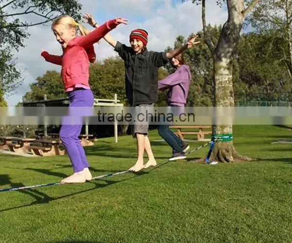 High Security 15M Balance Sport Slackline Webbing Slackline Set New Sporter Slackline photo-3