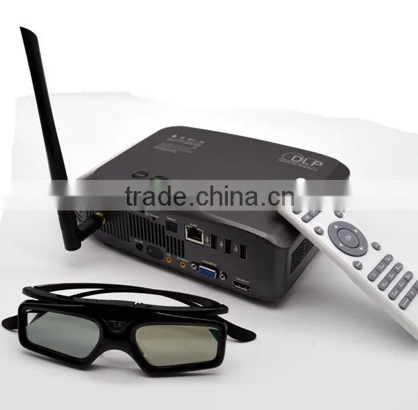 4K Amzing Color 1080p Smart Dlp Projector With H.265 Decoder photo-3