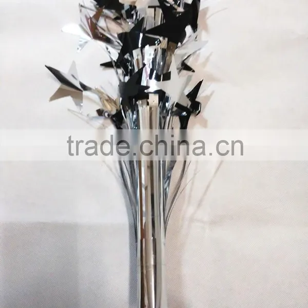 40cm High PET Silver Five-pointed Star Tree National Day Centerpiece Decoration photo-6