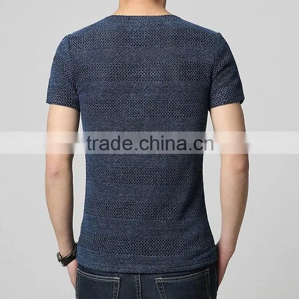 Cheap Plain Blank V Neck T Shirts Mens photo-4