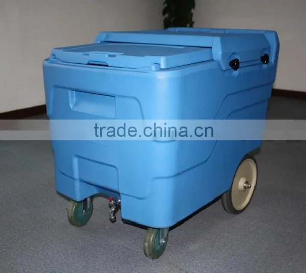110L Plastic Ice Cool Carts, Ice Storage Carts for Cooling photo-5