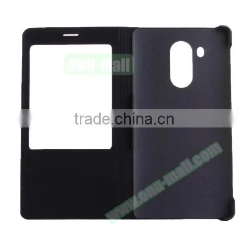 2016 New Products Leather Flip Case for Huawei Mate 8, Phone Cover Case With Call Display ID photo-4