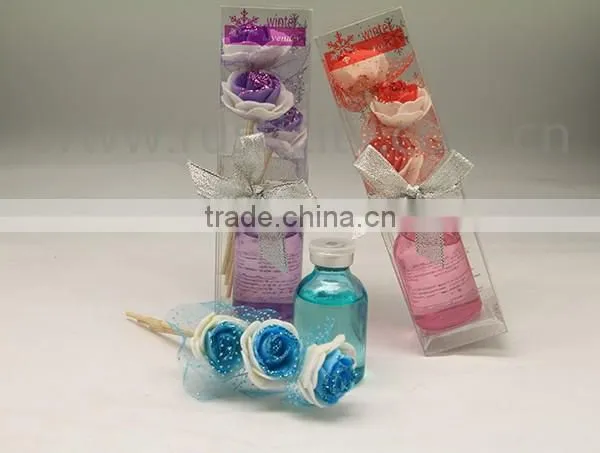 Fragrance Oil Flower Reed Diffuser With Pvc Box photo-6
