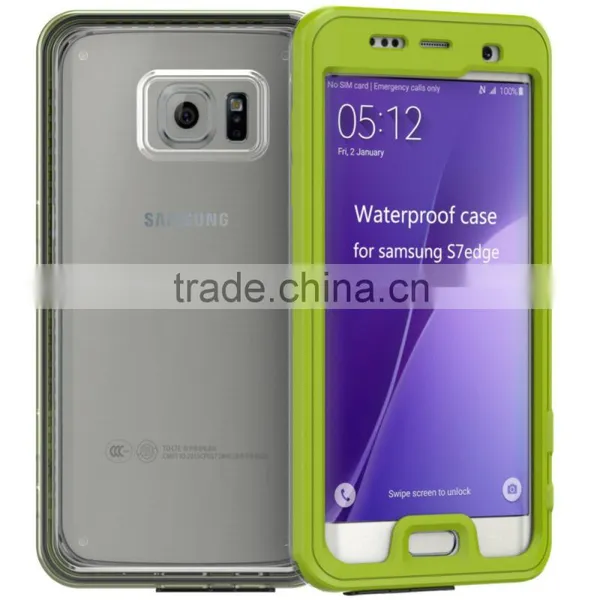 Luxury Waterproof Shockproof Clear Phone Case Cover For Samsung Galaxy S7 S7 Edge photo-2
