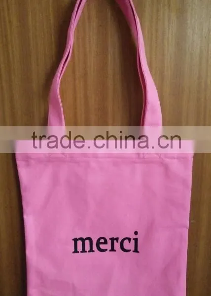 Fashionable Canvas Tote Bag Shopping Bag With Logo Printed photo-2