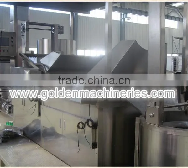 Advanced Automatic Peanut Frying Production Line High New Type Nut Fryer photo-4