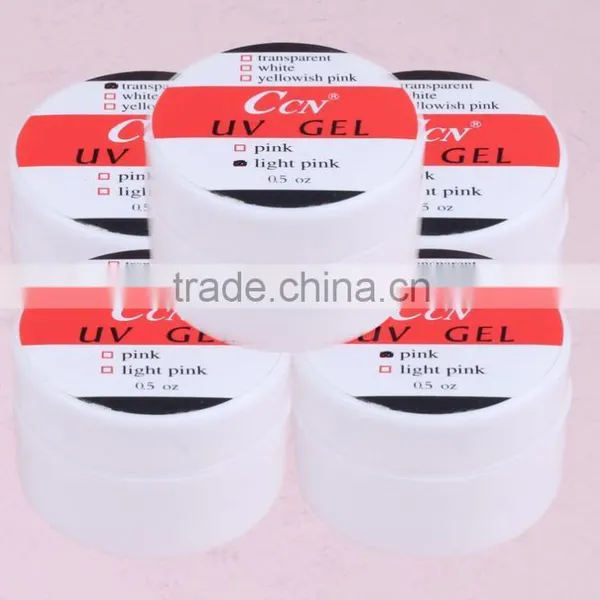 Pro CCN Quality Product Factory uv Gel Nails Clear Pink White Yellowish UV Gel Builder 1Kg Nail Art Tips Design High Quality photo-5