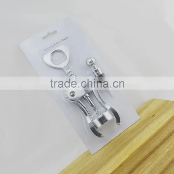 Hot Sale Personalized Antique Electric Mirror Wine Opener Set With Stopper photo-6
