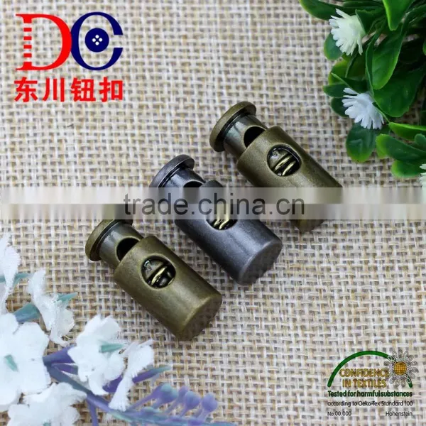 Factory Supply Plastic Cord Stopper With Metal Spring for Garment photo-2