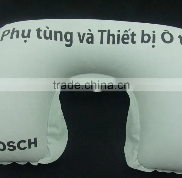 Air Inflation Pvc Travel Inflatable Custom Pillow photo-3