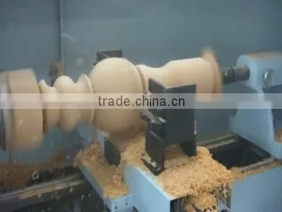 Business Industrial High Quality HG-1516 One Axis Double Blades Wood Cnc Lathe Machine photo-6