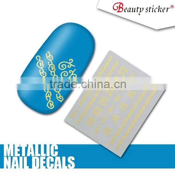 Beauty StickerElegant and Fashion Style 3d Nail Stickers, Nail Wraps From 3d Nail Art Supplies photo-4