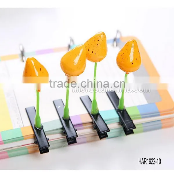 Fashion Jewelry Novelty Flower Fruit Cherry Hair Clips for Antenna Grass Hair Clip Design photo-5