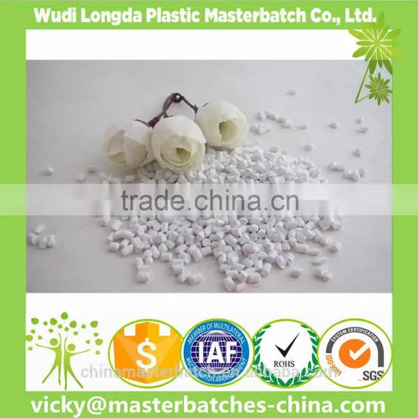 75% White Masterbatch for LDPE,LLDPE,HDPE Film photo-4