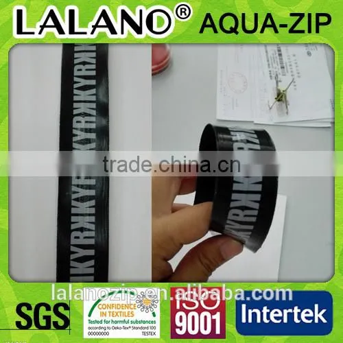 5# Printed English Letters Waterproof Zipper Use for Garment