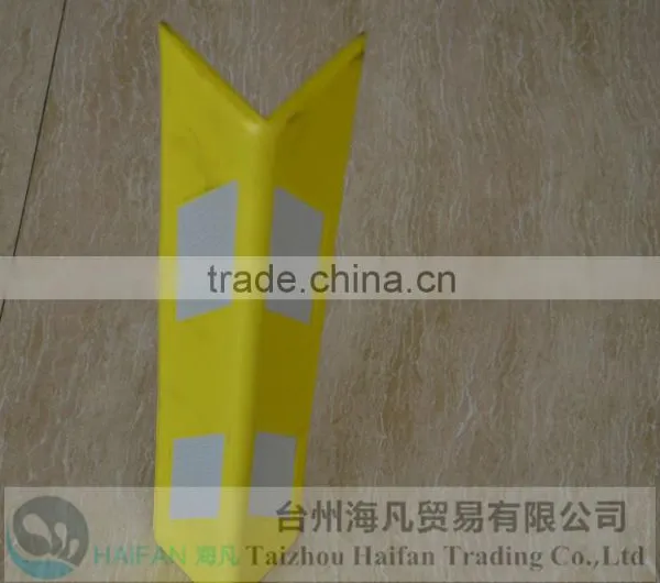 EVA Yellow Corner Guard Reflective for Parking Lot Safety/600mm EVA Drywall Corner Guard/high Visibility Plastic Corner Guard photo-4