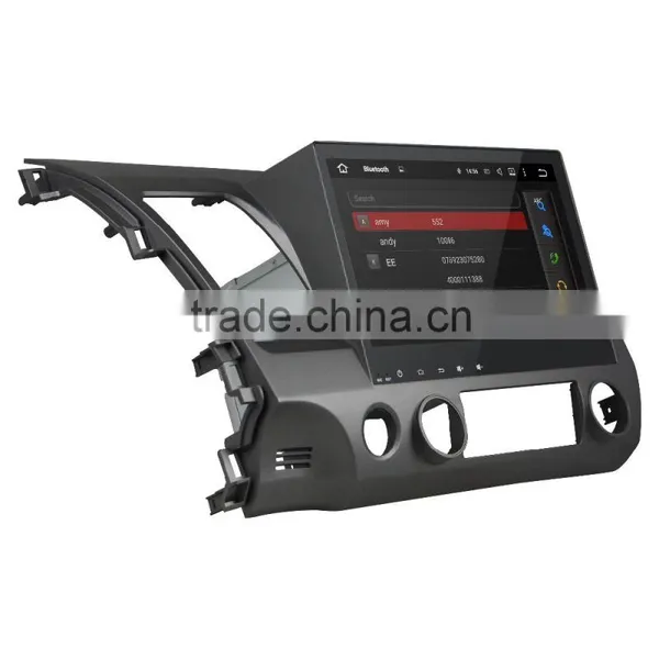 Great Bluetooth Excellent Sound Car Radio Support DAB+ and WAZE Map Android 5.1.1 for 10.1" CIVIC 2006-2011 photo-3