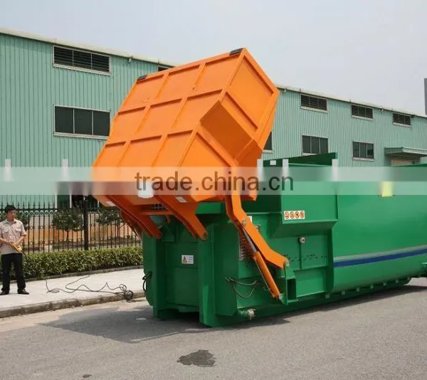garbage compactor truck