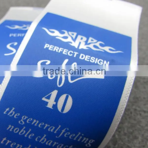 Thick Satin Tape Customized Care Labels For Garment photo-2