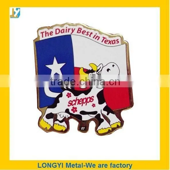 Metal Name Badges With Safety Pin