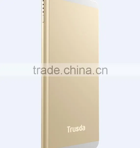 Trusda Custom Li-polymer 5000mAh Power Bank Dual Port Mobile Phone Charger With 4 LED Indicators photo-2
