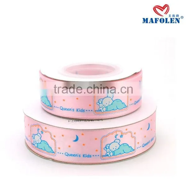 Popular Lovely Cartoon Printed Satin Ribbon for Sale photo-5