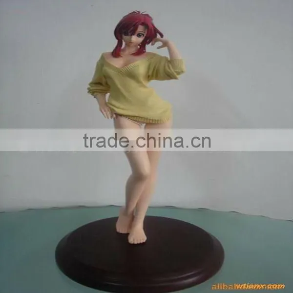 Anime Doll, Plastic Doll,PVC Vinyl Doll