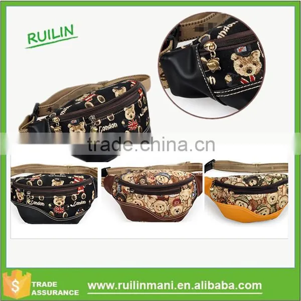 Bear PU Waist Bags Online uk for Girls With Front Compartment Bag photo-2