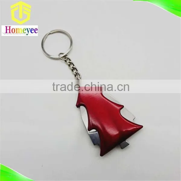 Mini Pocket Knife Christmas Shape Keychain Metal Knife photo-5