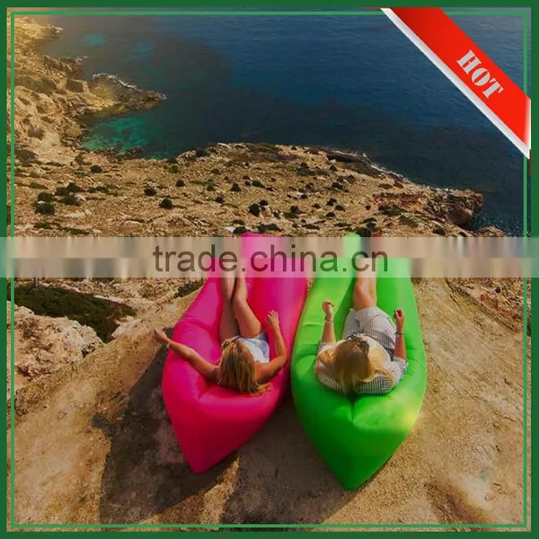 Folding Inflatable Camping Picnic Portable Hangout Sleeping Bed photo-5