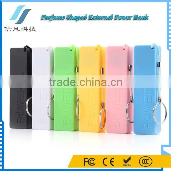 Perfume Power Bank Charger 2600mAh Mobile Phone External Battery for IPhone for IPad for IPod Tablet photo-6