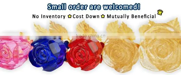 Promotion Valentines Day Gift Crystal Rose Gifts photo-6