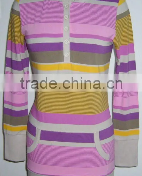 Ladies' Color Stripe Dress