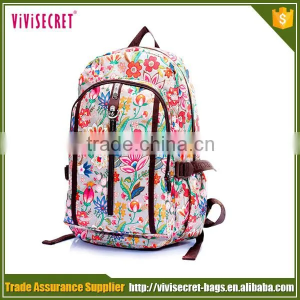 Wholesale Simple Large Elephant Pattern Comfortable Backpacks for Students photo-3