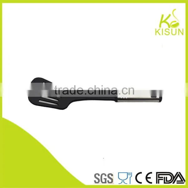 Nylon Kitchen Tool Nylon Spoon With Stainless Steel Handle photo-2
