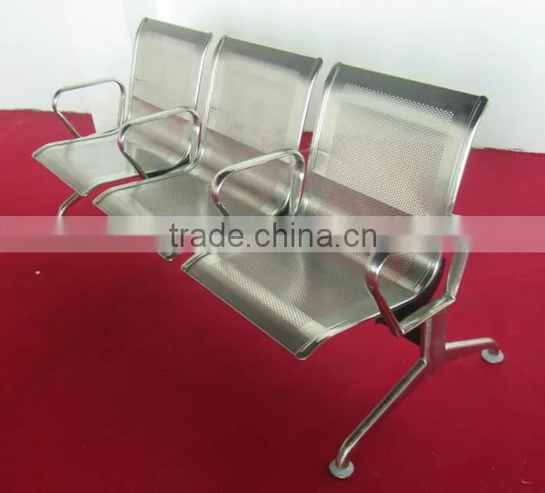 Hot Sale Stainless Waiting Link Chair Hospital/Bank photo-3