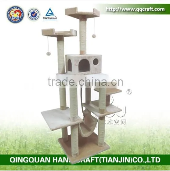 QQPET Wholesale Large Cat Trees ,Cat Scratching Tree, Cat Tree House photo-2