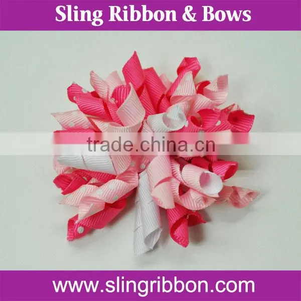 Grosgrain Korker Ribbon Bow Grosgrain Ribbon Bow For Girls photo-4