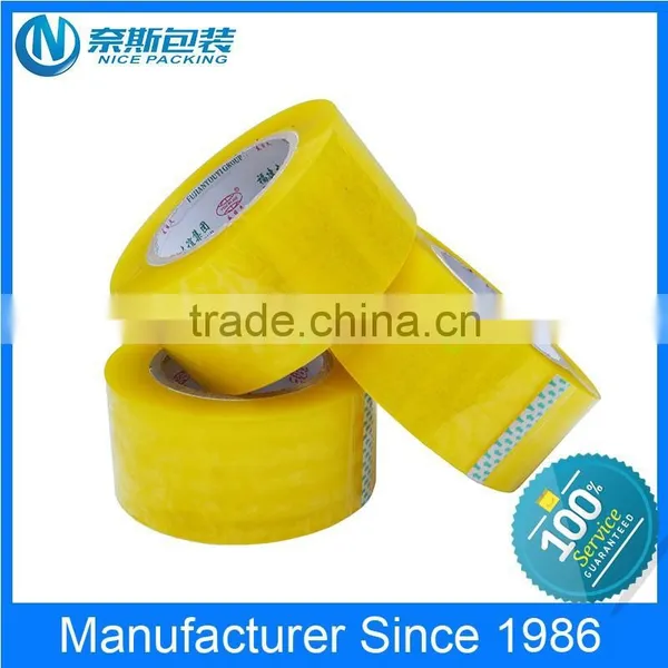 Customized Size Yellow Bopp Colored Tape With High Quality photo-4