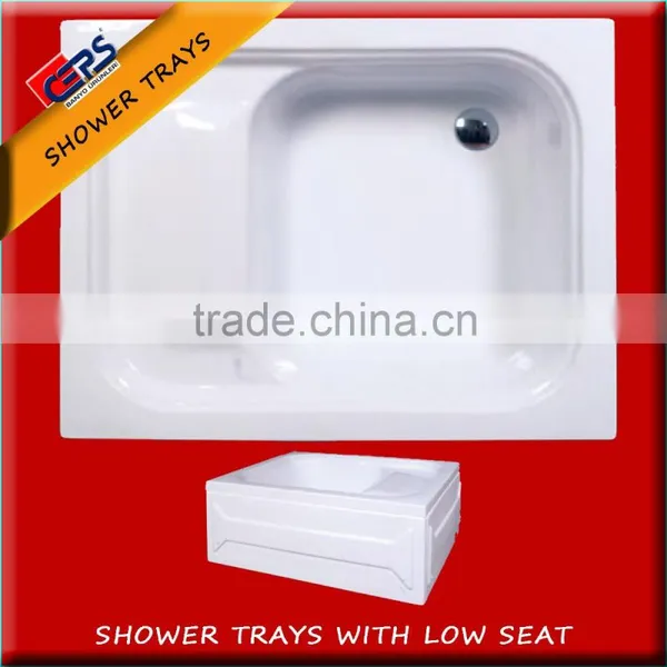 SHOWER TRAYS With LOW Seat Place