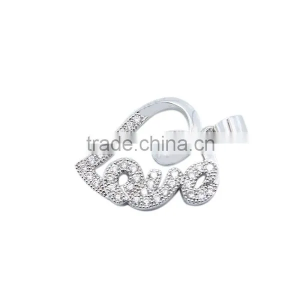 925 Silver Gemstone 2015 Love Pendant Design photo-3