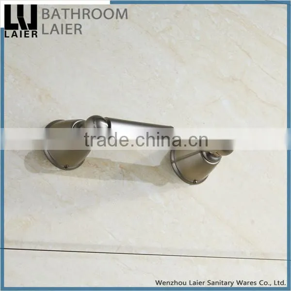 Contemporary China Supplier Zinc Alloy Brush Nicked Bathroom Sanitary Items Wall Mounted Toilet Paper Holder photo-3