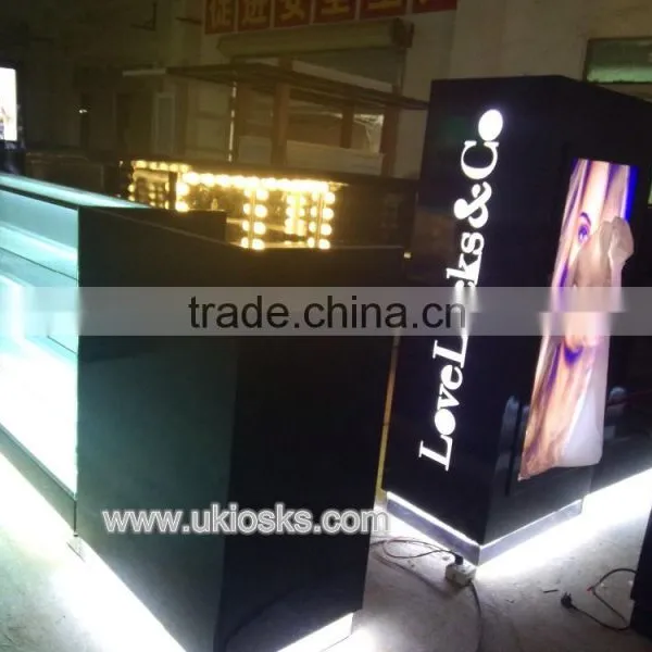Hot Sale Mall Hair Kiosk | Hair Booth Design | Hair Extension Kiosk for Sale photo-4