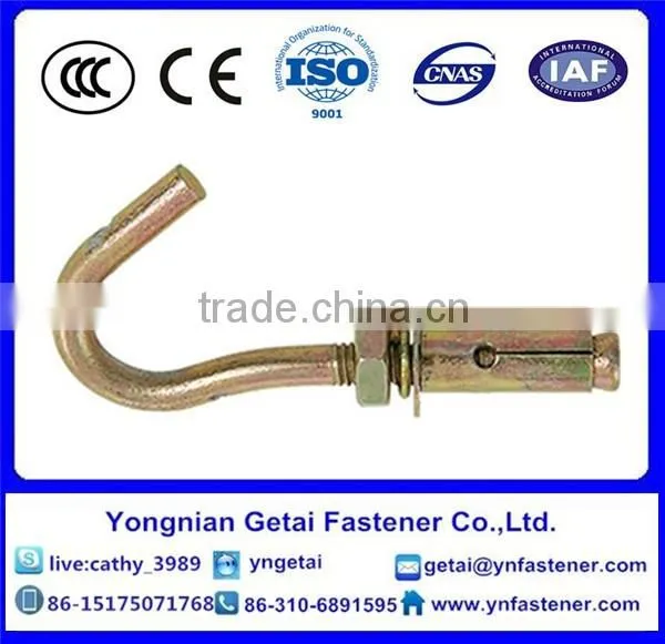 Zinc Yellow Hook Bolt Sleeve Anchor photo-4