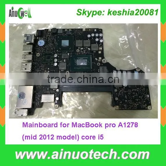 Brand New Laptop Mainboard for MacBook Pro A1278 (mid 2012 Year) Core i5 Laptop Motherboard System Board