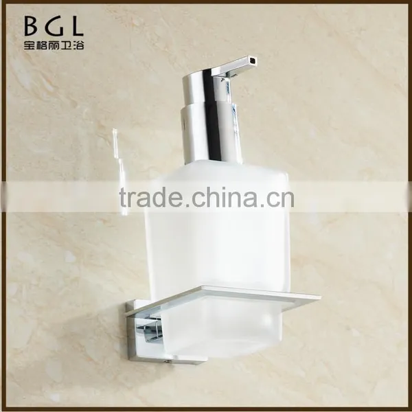 20738A Square Design Wall-mounted Zinc Alloy Soap Dispenser Bathroom Accessories photo-2